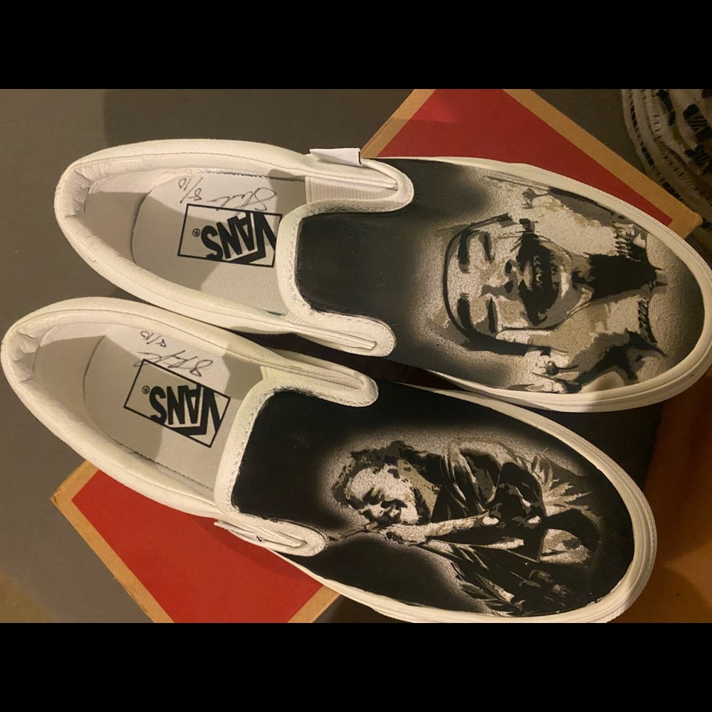 Custom Post Malone Vans